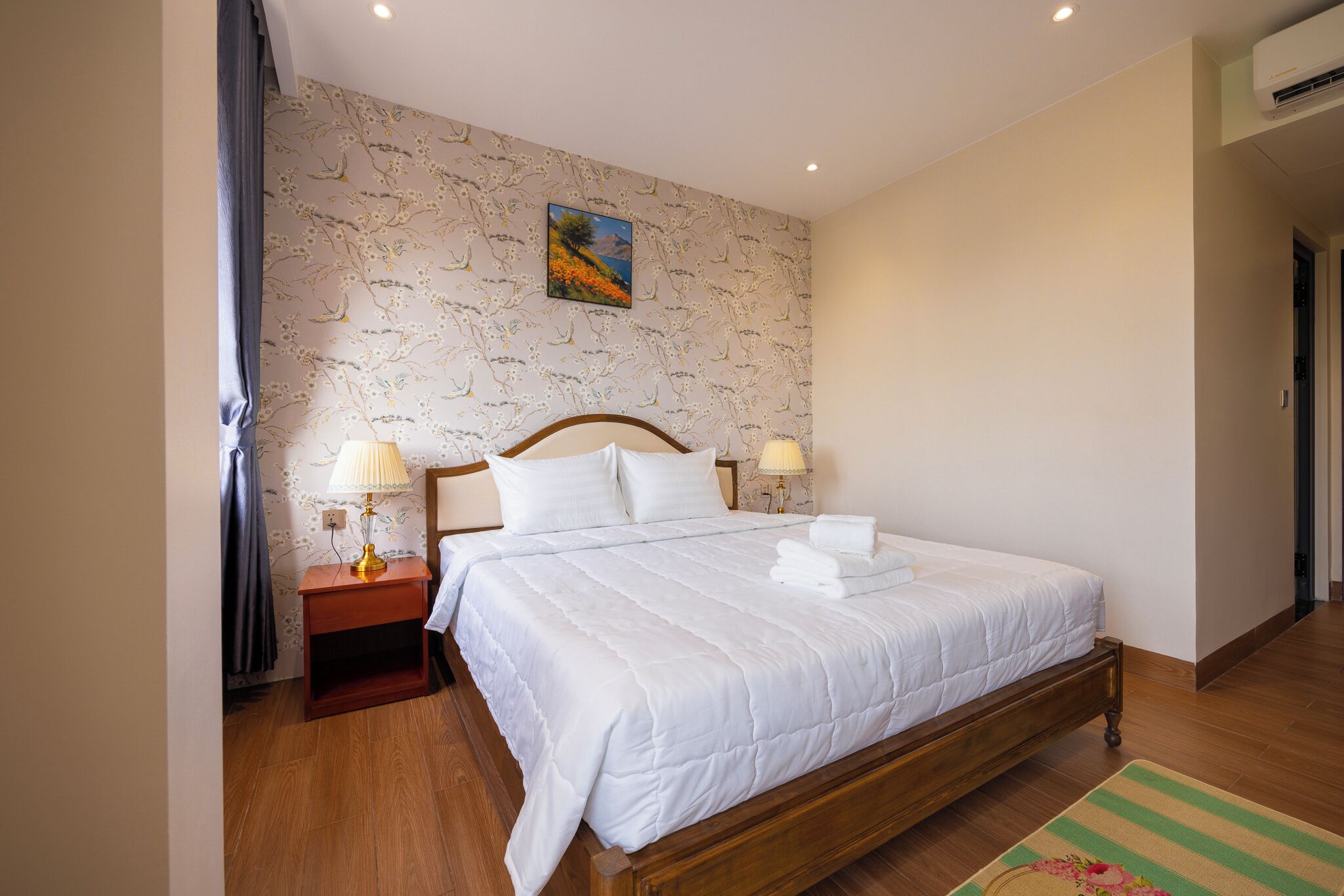 Basic Double Room, 1 Bedroom, Pengemasan | Kalis bunyi, Wi-fi percuma, cadar katil 