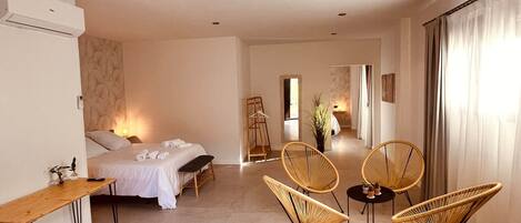 2 bedrooms, free WiFi, bed sheets, wheelchair access