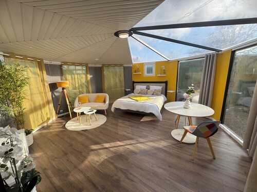 Unusual gîte with spa & sauna - 15 min from Mont-St-Michel ✨ the starry sky✨