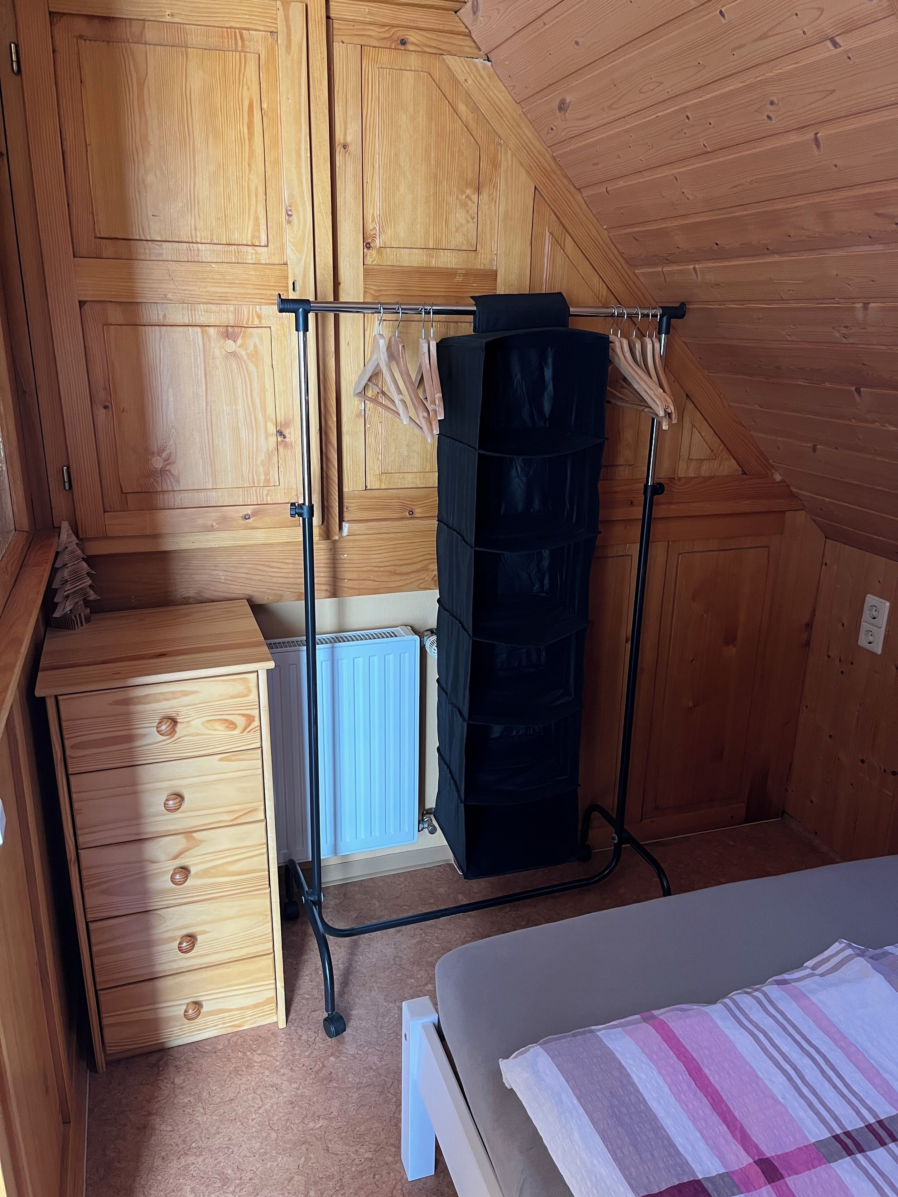 1 bedroom, travel crib, free WiFi, bed sheets