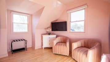 Ferienhaus, Terrasse, Gartenblick