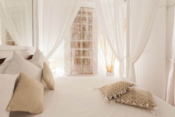 Appartamento Luxury, non fumatori, aria condizionata | Biancheria da letto di alta qualità, copriletto in piuma