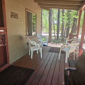 Terrace/patio - Northwoods  #7 in the Woods (Pinetop-Lakeside)