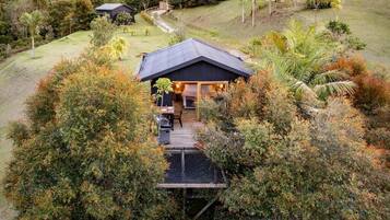 Cabane, vue montagne | Extérieur