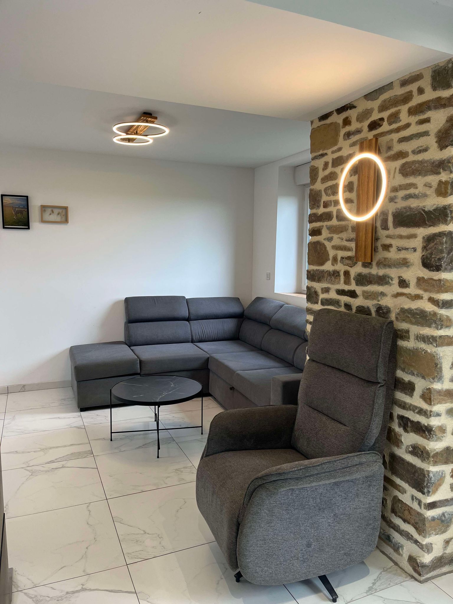 Área de sala de estar