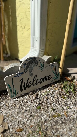 Exterior detail - Penguins on the Beach | 2BR Steps to Beach & Downtown w/pool | Unit G (Cocoa Beach)
