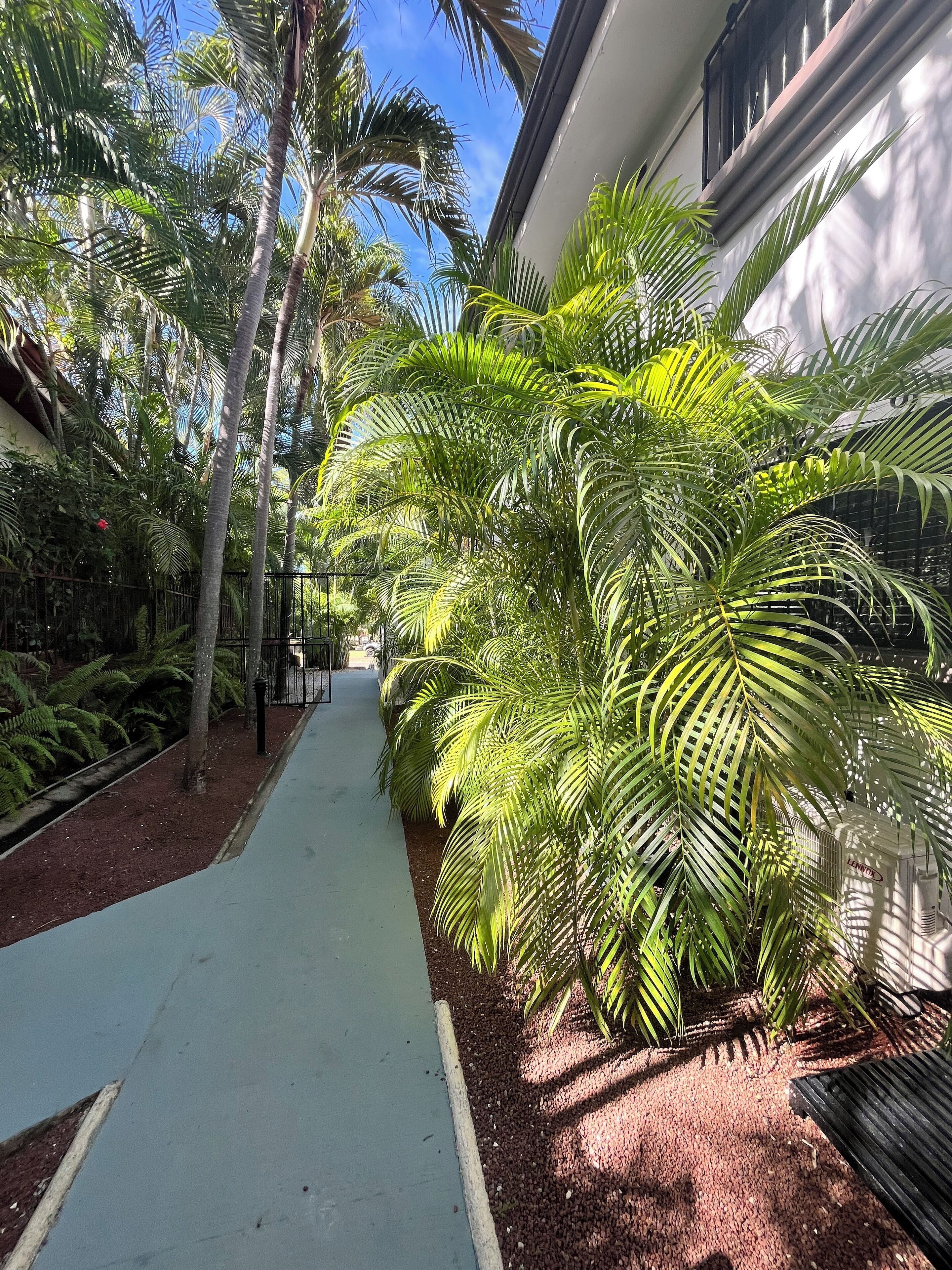 Enceinte de l’hébergement