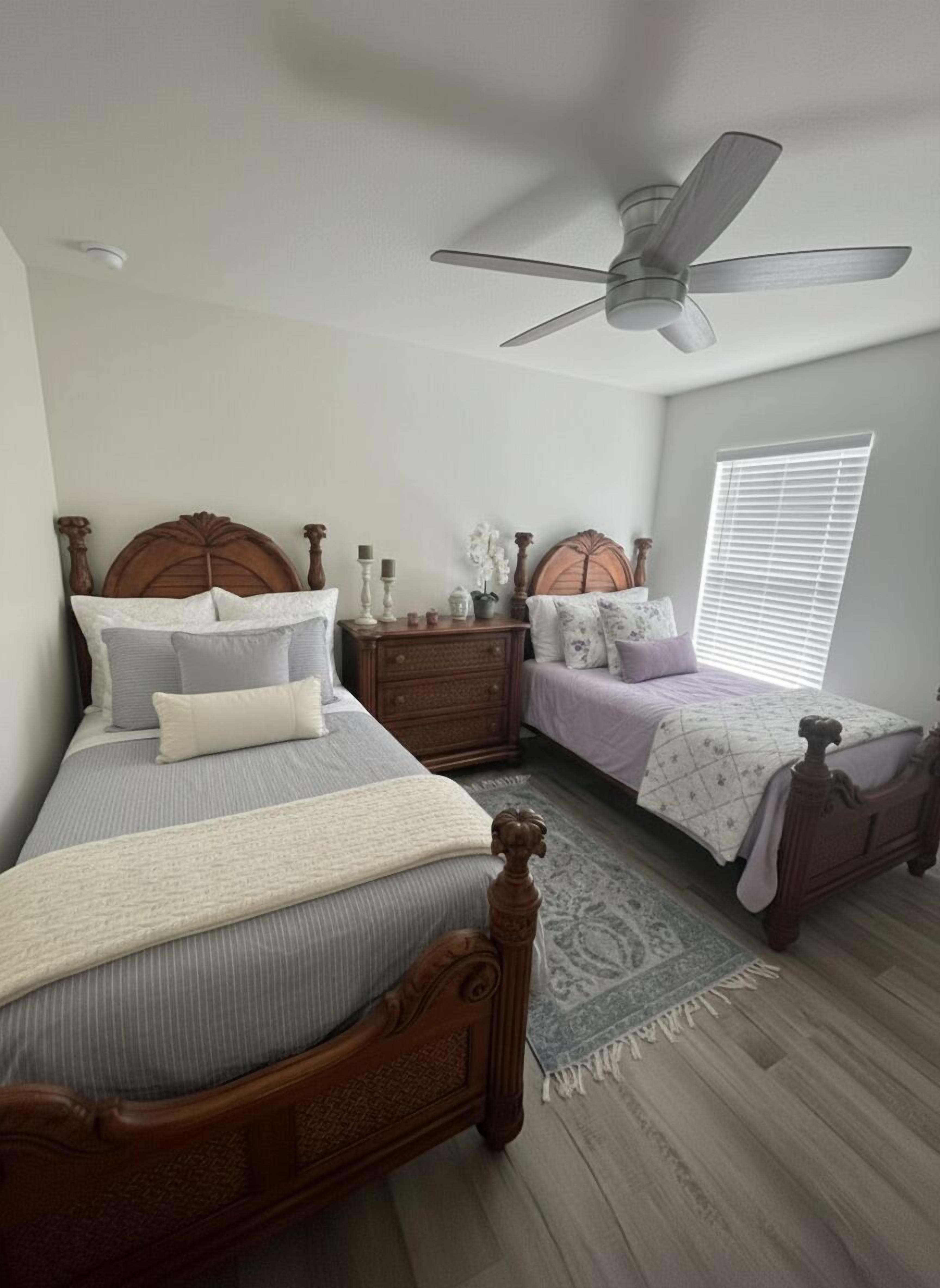 3 habitaciones, tabla de planchar con plancha y wifi gratis 