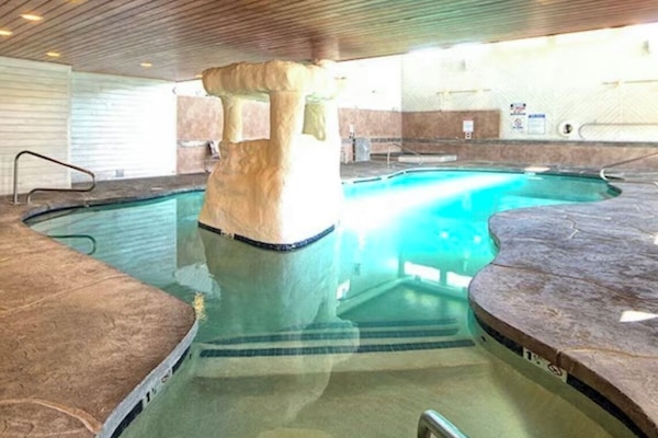 Indoor pool, outdoor pool