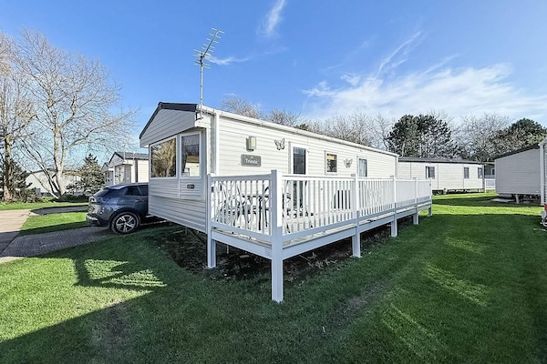 Enjoy summer evenings on the decking with a glass of something cold whilst the children play