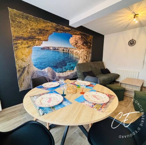 Duplex 6 persons with 2 parking spaces - Honfleur