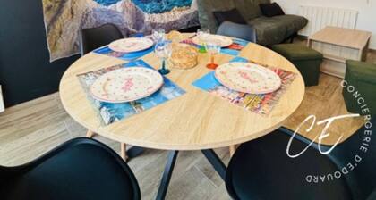 Duplex 6 persons with 2 parking spaces - Honfleur