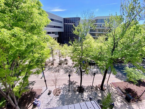 Downtown Condo w/ Balcony & Amazing view overlooking Main Street