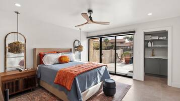 2 bedrooms, iron/ironing board, travel crib, free WiFi