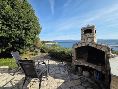 Fantastic apartment right by the sea - Sveta Marina, Istria