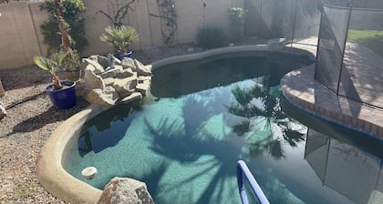 Spacious 4-bedroom house in lovely Buckeye neighborhood with pool!