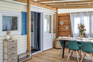 Outdoor dining - Tulum - Playa del Carmen - Luxury Mobile Home (Puget-sur-Argens)