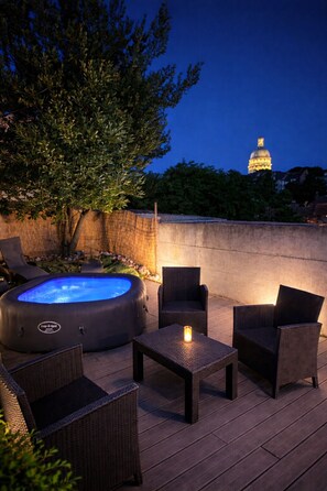 Terrace/patio - Bartoch- spa, outdoor, quiet (Boulogne-sur-Mer)