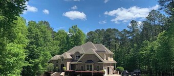 Luxury Masters Rental 5BR 4.8 Acre Estate, Fire Pit, Gym, 2 Verandas