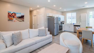 65-inch Smart TV with cable channels