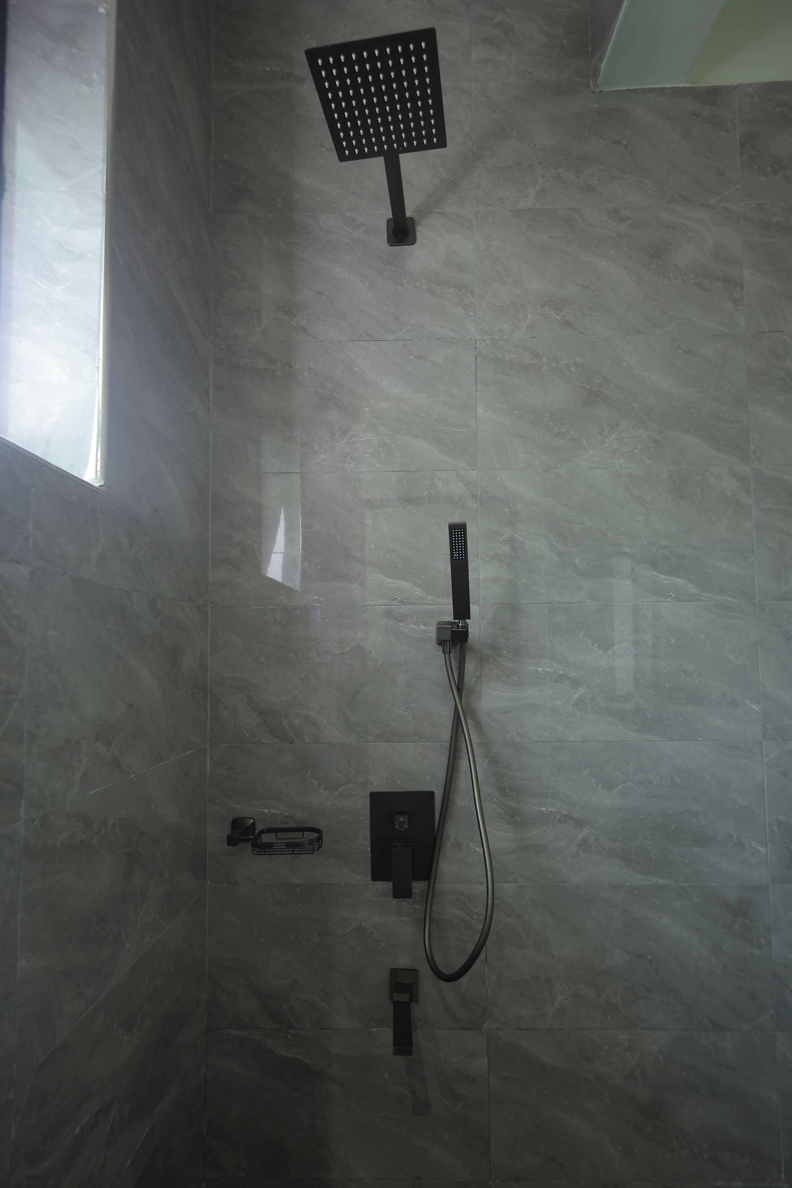 Premium Apartment, Balcony, Hill View | Bathroom | Shower, slippers, towels