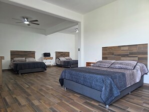 2 habitaciones, internet y ropa de cama 