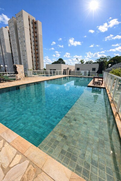 Fully furnished apartment near the Hospital do Amor (Love Hospital).