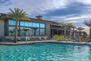 Pool - Cozy 2-Bedroom House with Home Office, AC, in 55+ Community, Rancho Mirage (Rancho Mirage)