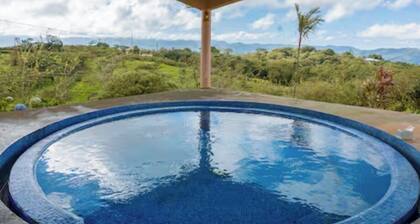 5 bed / 4 bath villa, with pool & air conditioning. Amazing lake & volcano view!