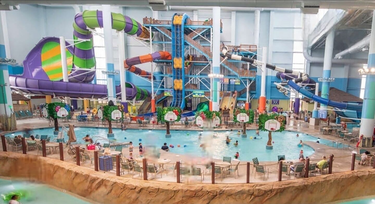 Indoor pool, a heated pool
