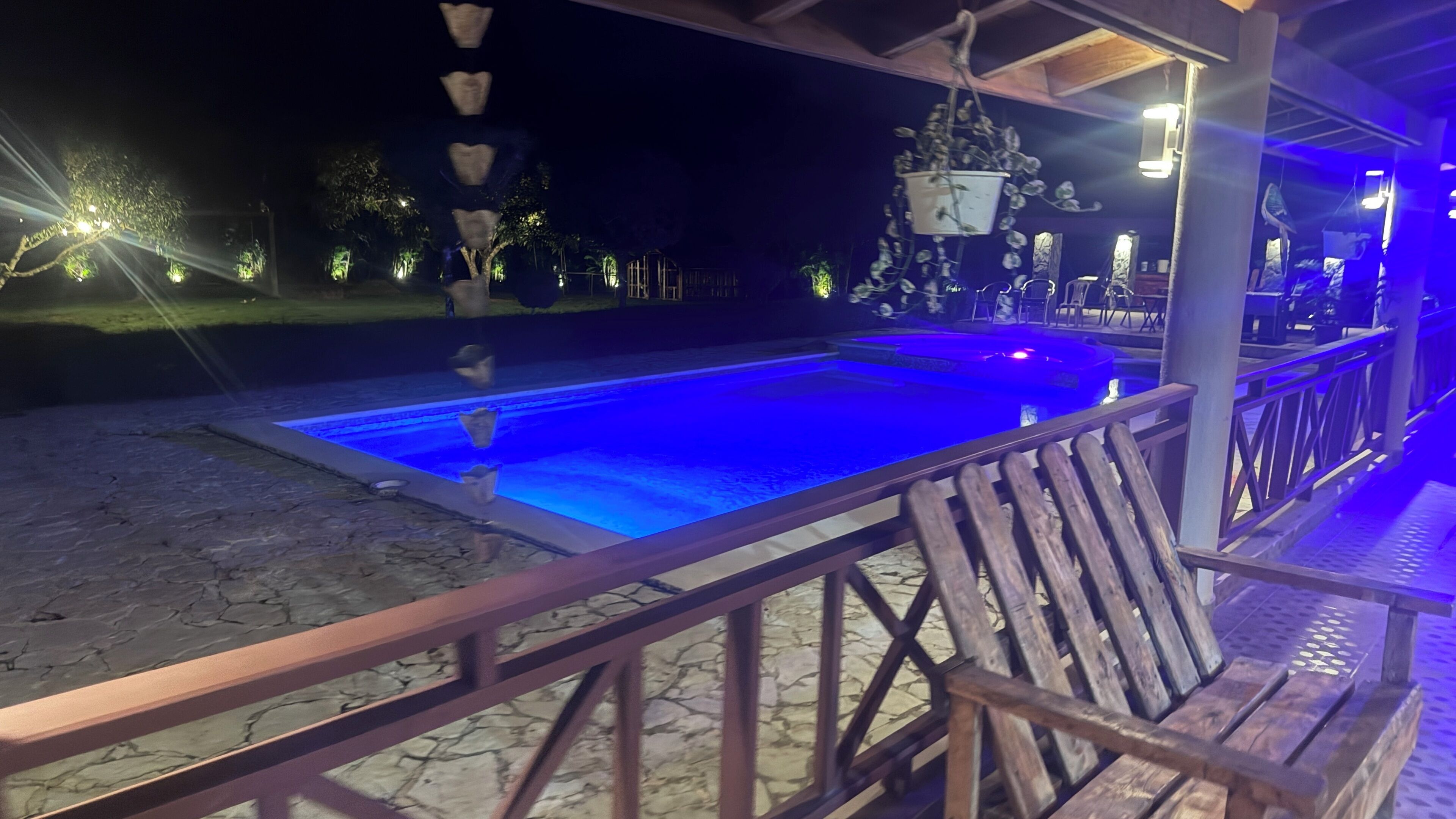 Alberca al aire libre 