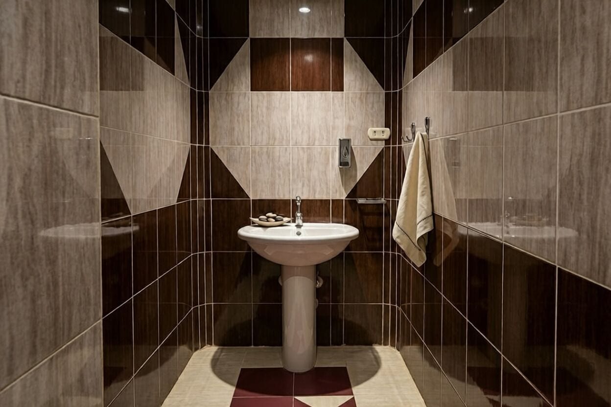 Towels, soap, toilet paper