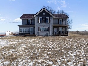 Exterior - Pet-Friendly Historic 4BR Home in Illinois (Lynn Center)