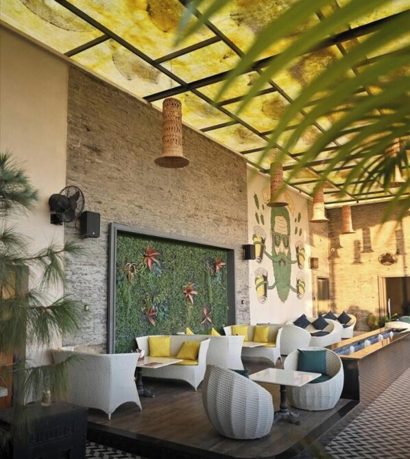 Terrace/patio - Hotel Phantom (Ganganagar)