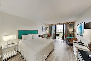 1 bedroom, iron/ironing board, travel cot, free WiFi - Palms Waikiki Studio with Partial Ocean Views (Honolulu)