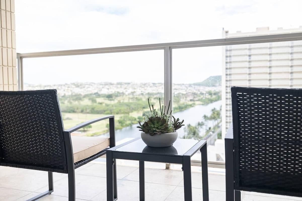 Vista del balcón