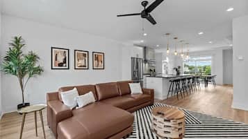 TV connectée, cheminée