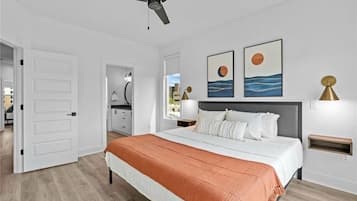 4 bedrooms, desk, iron/ironing board, free WiFi