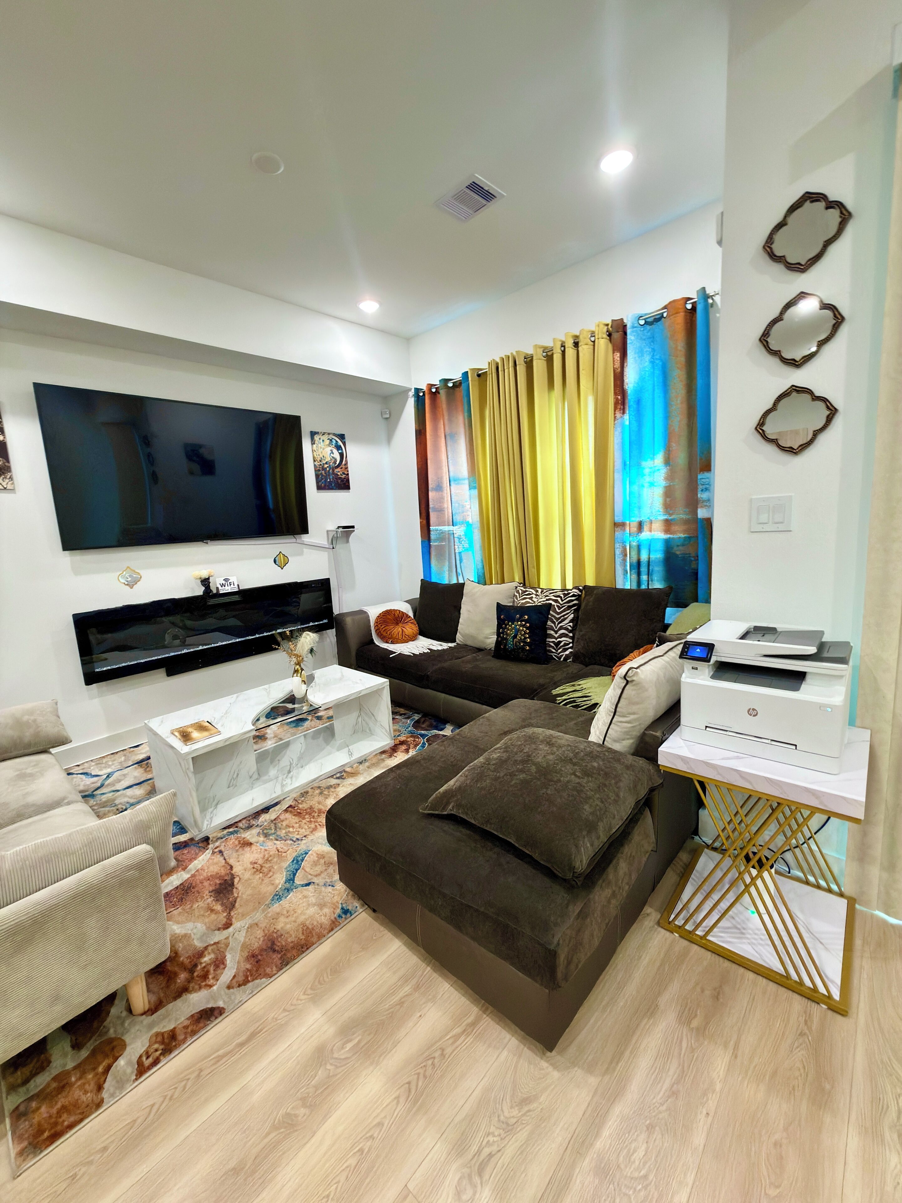 Smart TV, video games, computer monitors, printers