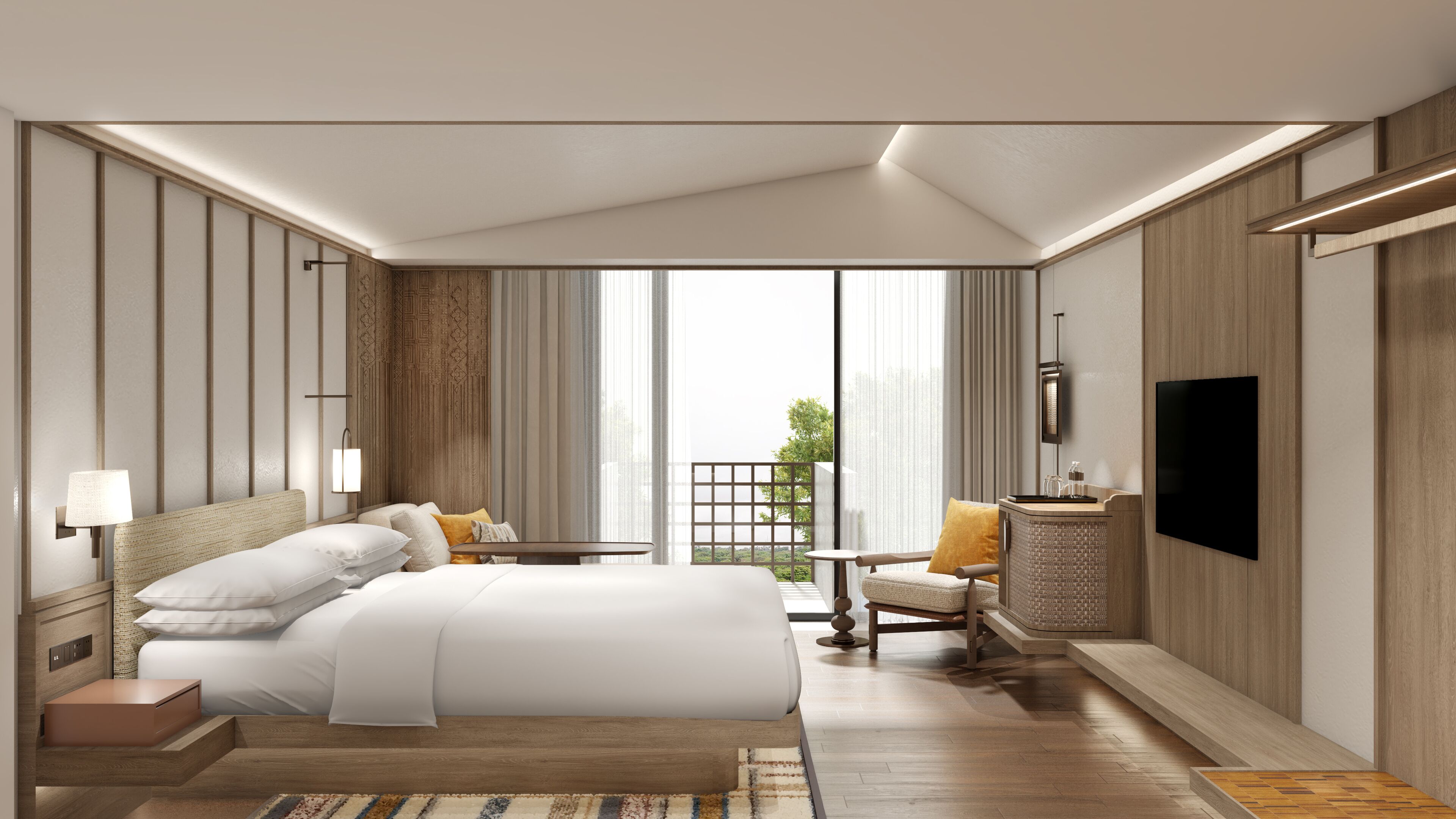 In-room safe, desk, laptop workspace, blackout curtains