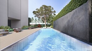 Outdoor pool, open 7:00 AM to 7:00 PM, pool umbrellas, pool loungers - Slohh by Roach Bengaluru (Bengaluru)