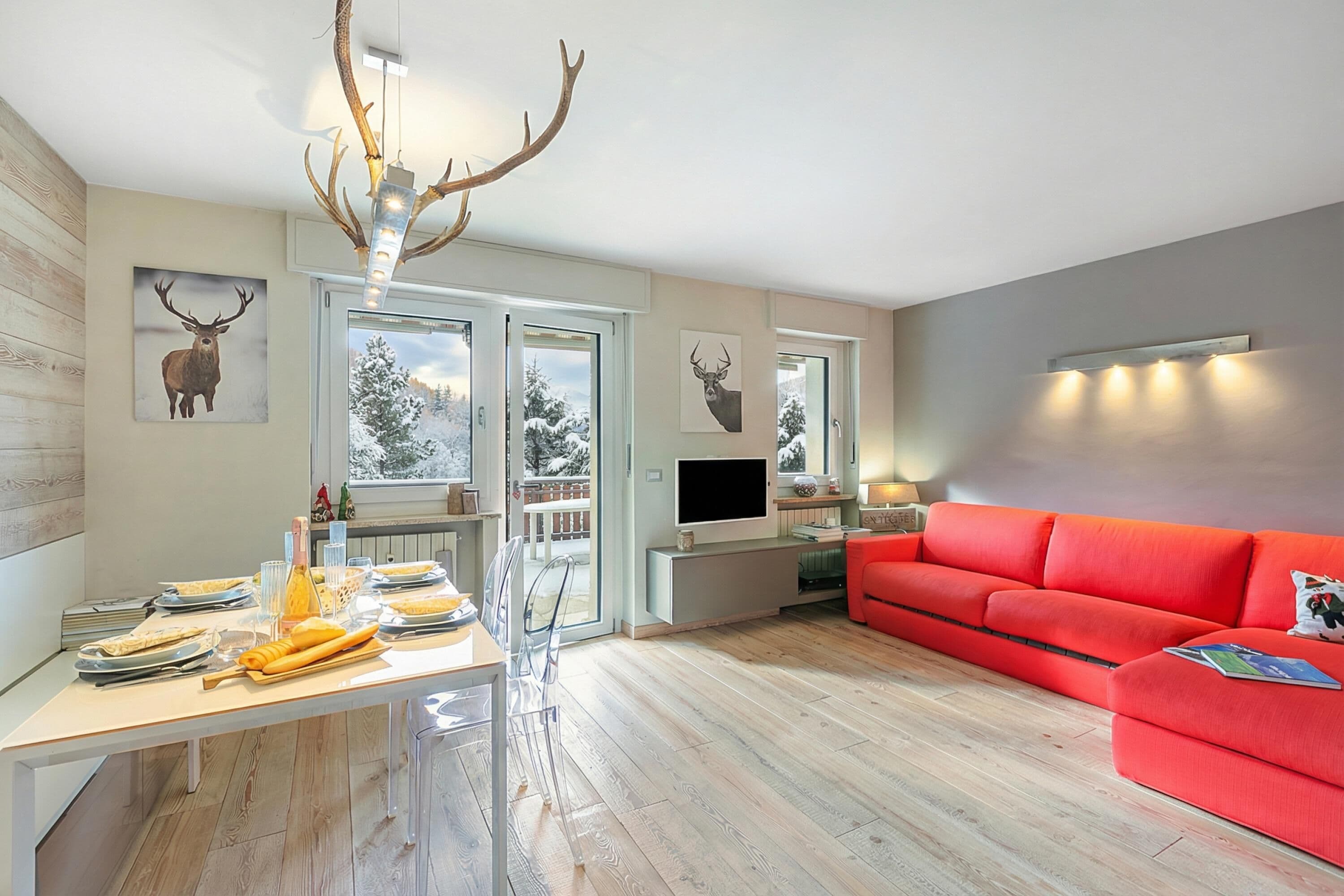 Área de sala de estar