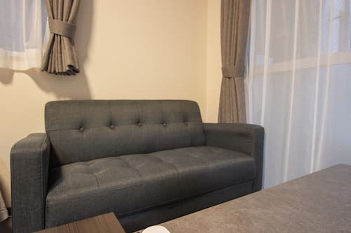 Standard Apartment | Living area | 50-inch Smart TV with digital channels