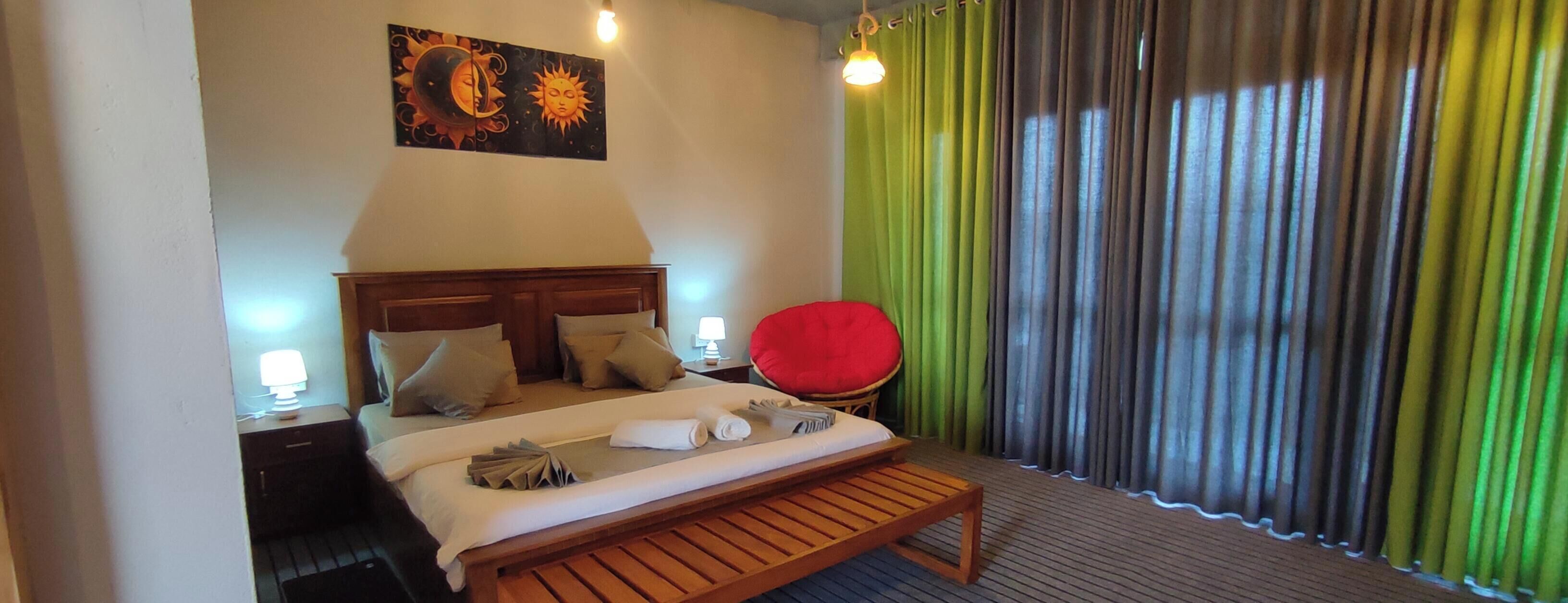 Superior Double Room, Mountain View | In-room safe, desk, laptop workspace, blackout drapes