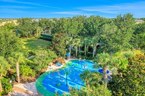 Pool - 2nd floor condo near theme parks, restaurant, basketball court, tennis court (Davenport)