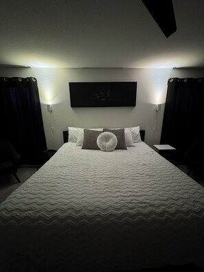 5 habitaciones, tabla de planchar con plancha, wifi y ropa de cama 