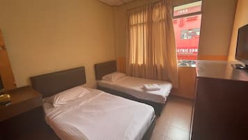 Standardværelse med 2 enkeltsenge | Gratis Wi-Fi, sengetøj