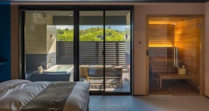 Mt Fuji View and Sauna Ryokan Shizuku