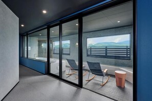 Luxury Suite, Balcony, Lake View | Interior - Mt Fuji View and  Sauna Ryokan Shizuku  (Yamanakako)