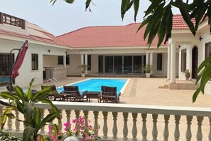 Pool - Afrikan Spirit – Mango Room: A Tranquil Tropical Escape by the Sea (Prampram)